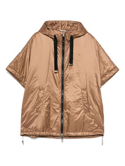 MAX MARA THE CUBE Brown Nylon Jacket