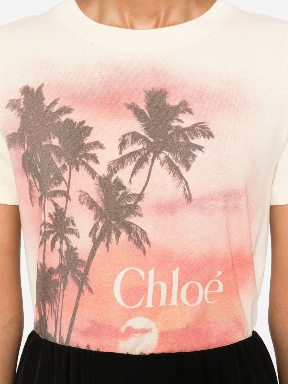 Chloé Pink T‑Shirt and Polo Top