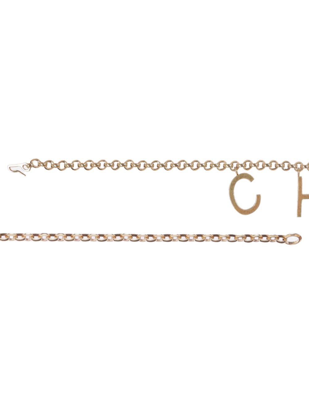 Chloé Golden Leather Belt