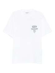 Carhartt Wip Pre T-shirts and Polos White cotton jersey