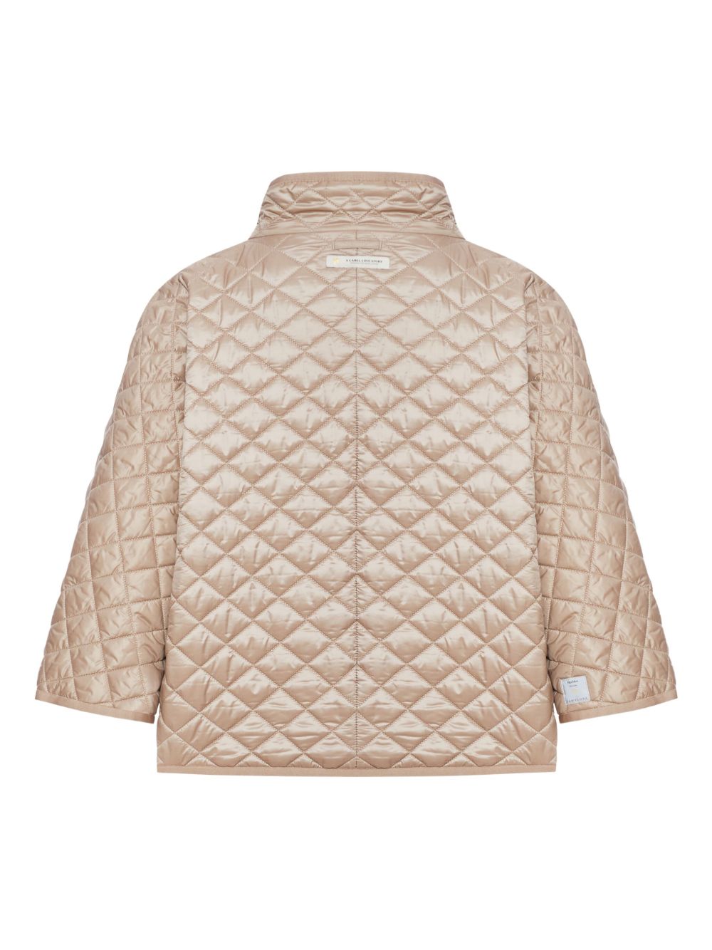 MAX MARA THE CUBE Grey Quilted Jacket