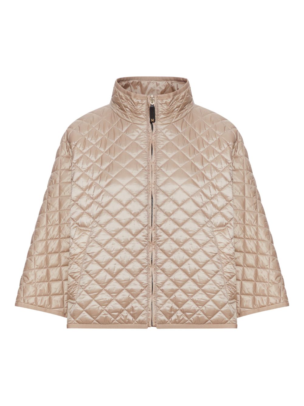 MAX MARA THE CUBE Grey Quilted Jacket