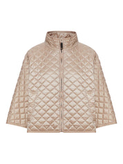 MAX MARA THE CUBE Grey Quilted Jacket