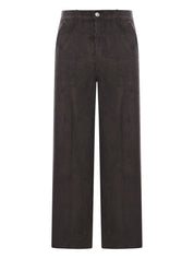 Ami Paris Trousers Grey corduroy