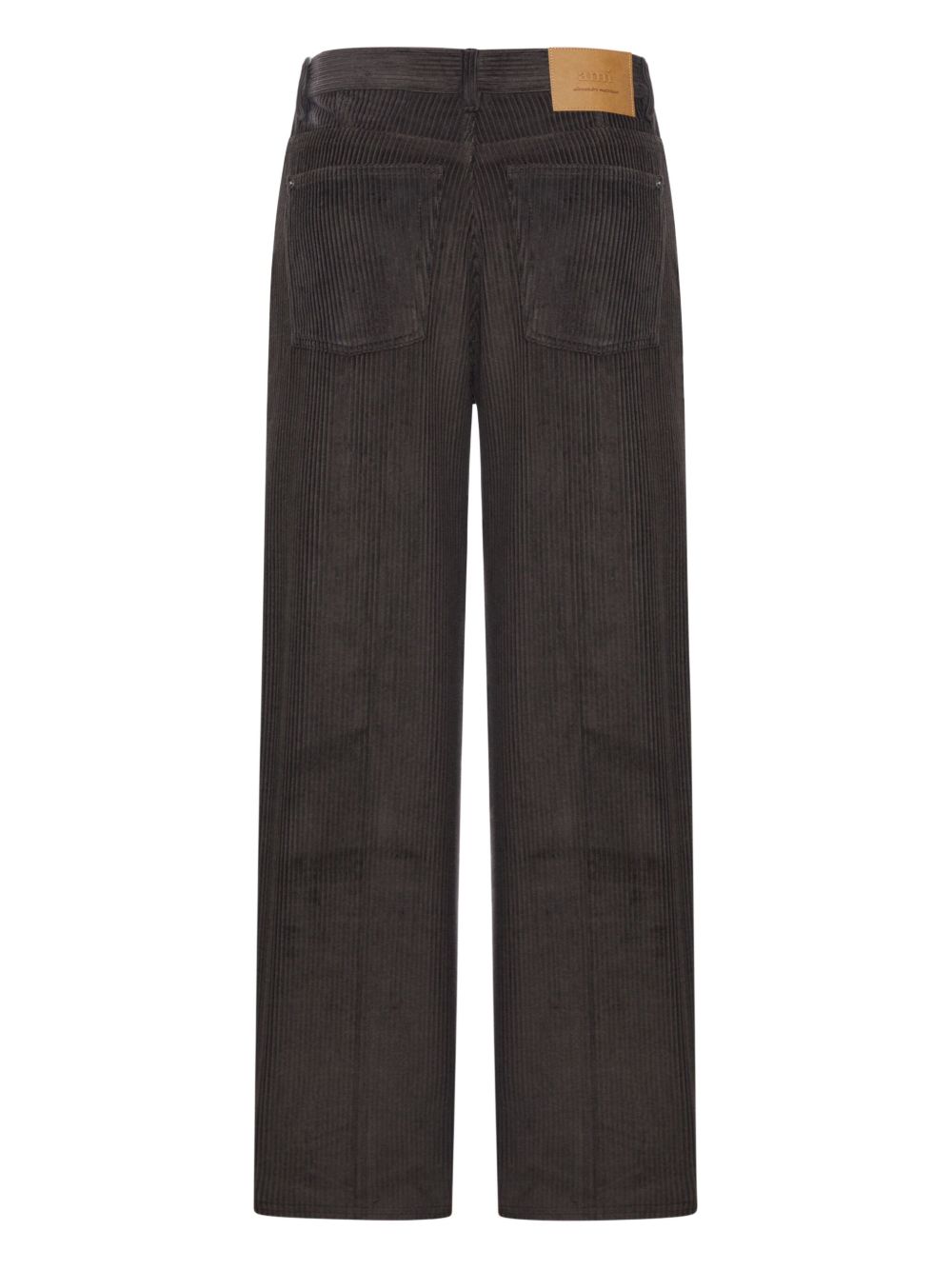 Ami Paris Trousers Grey corduroy