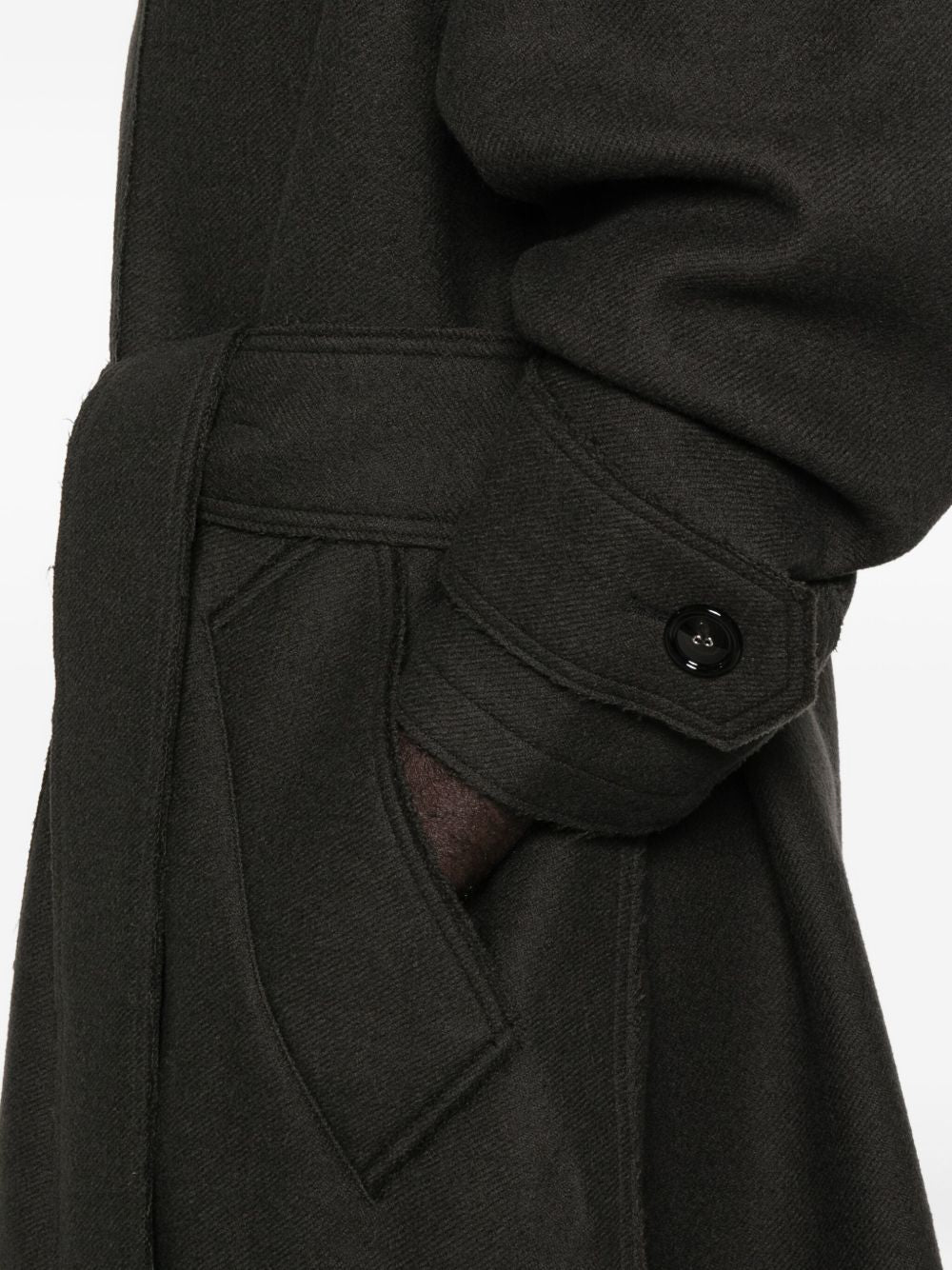 Ami Paris Coats Grey virgin wool