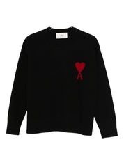 Ami Paris Sweaters Black wool