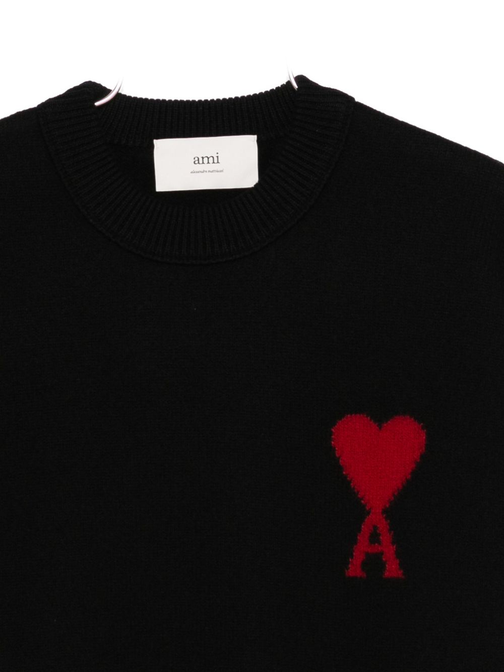 Ami Paris Sweaters Black wool