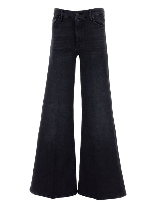 Mother Jeans Blue — High‑Waist Wide‑Leg Comfort