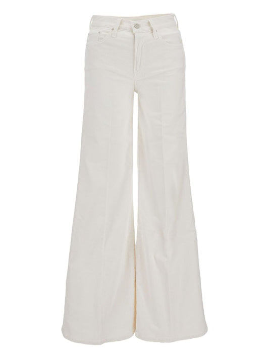 Mother Jeans White — Sculpted Comfort Denim