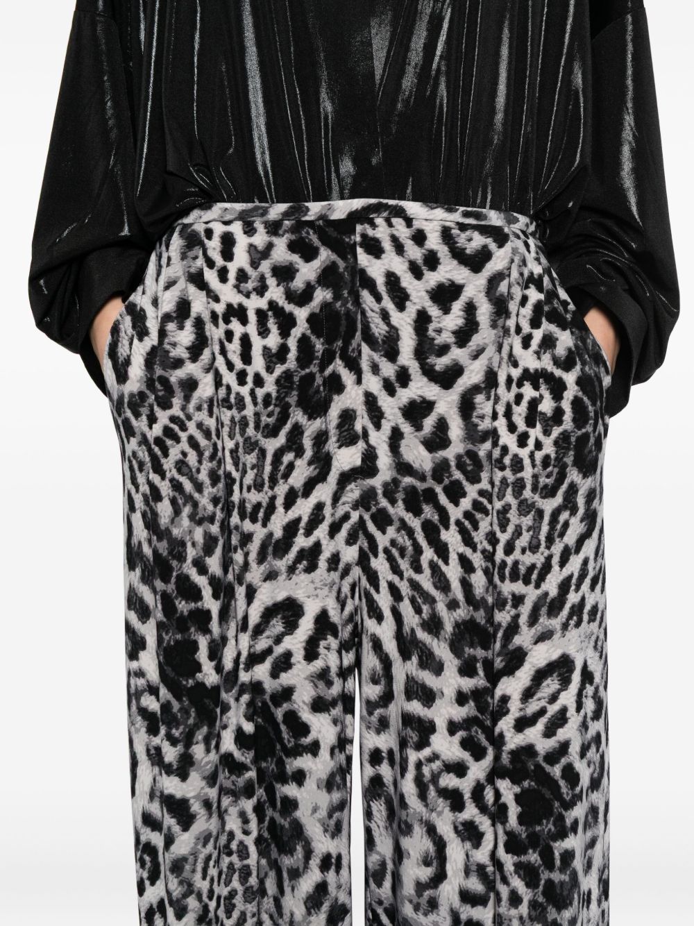 Pantalon Norma Kamali Marron