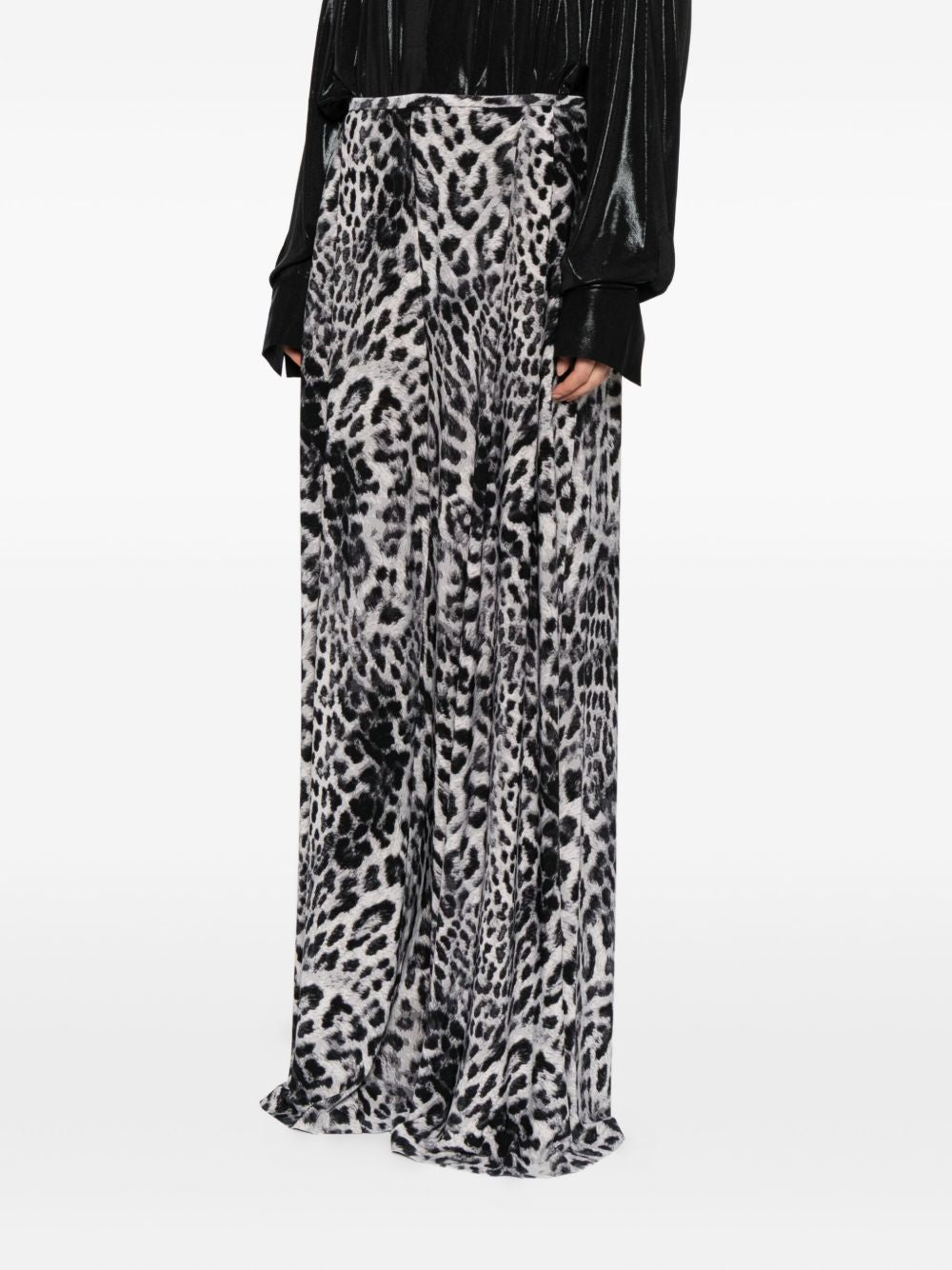 Pantalon Norma Kamali Marron