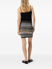 Jupes Missoni Mini en laine mélangée marron