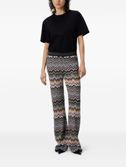 Missoni Trousers Brown wool blend