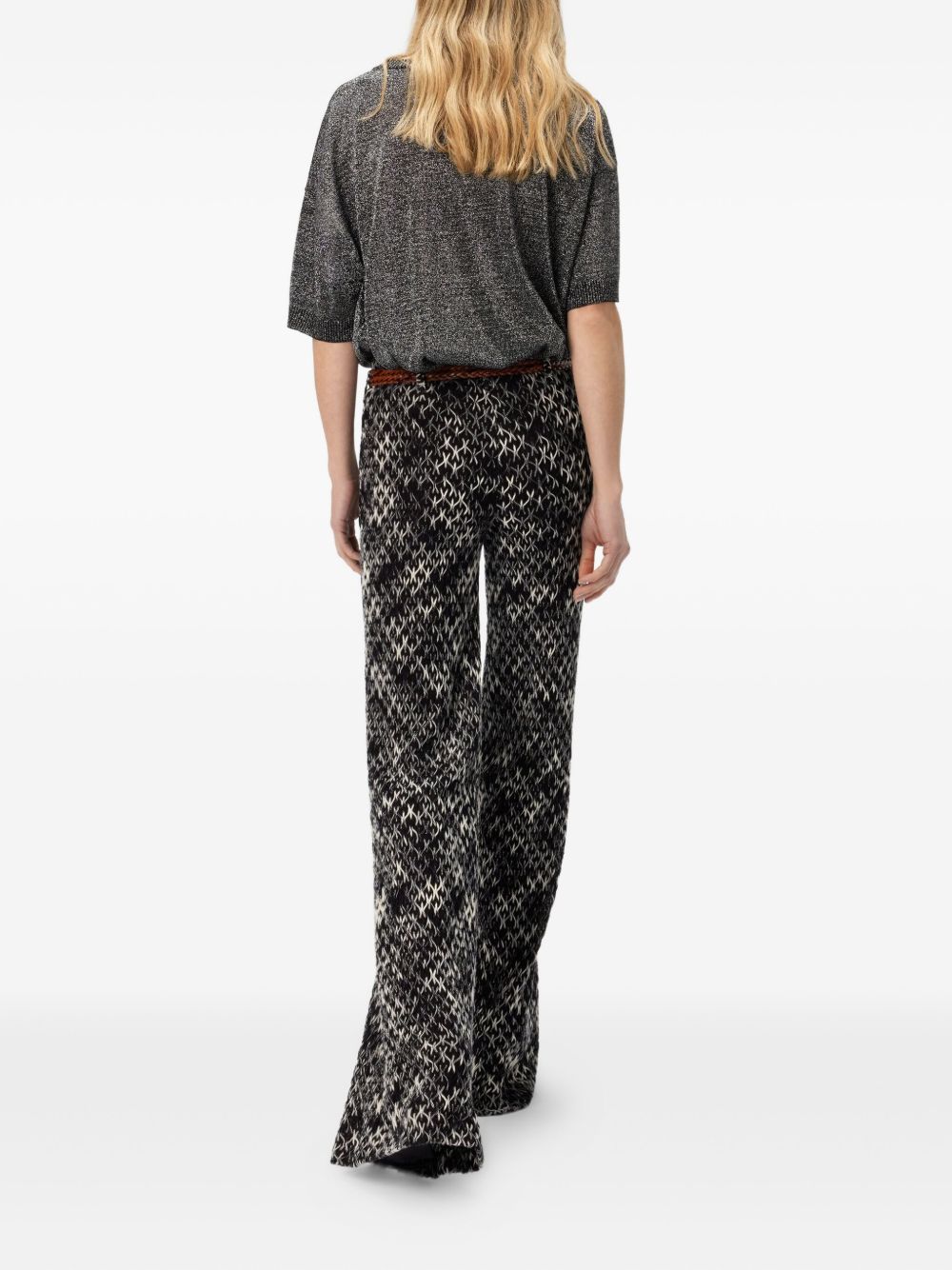 Missoni Trousers Brown — Tailored Italian Knit Elegance