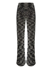 Missoni Trousers Brown — Tailored Italian Knit Elegance