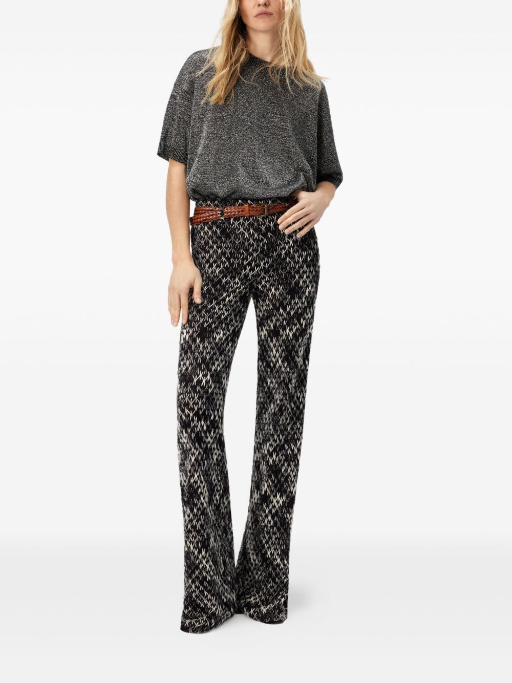 Missoni Trousers Brown — Tailored Italian Knit Elegance