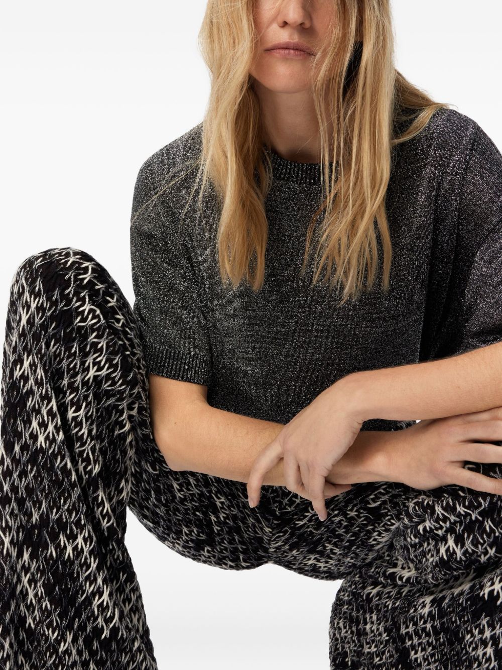 Missoni Trousers Brown — Tailored Italian Knit Elegance