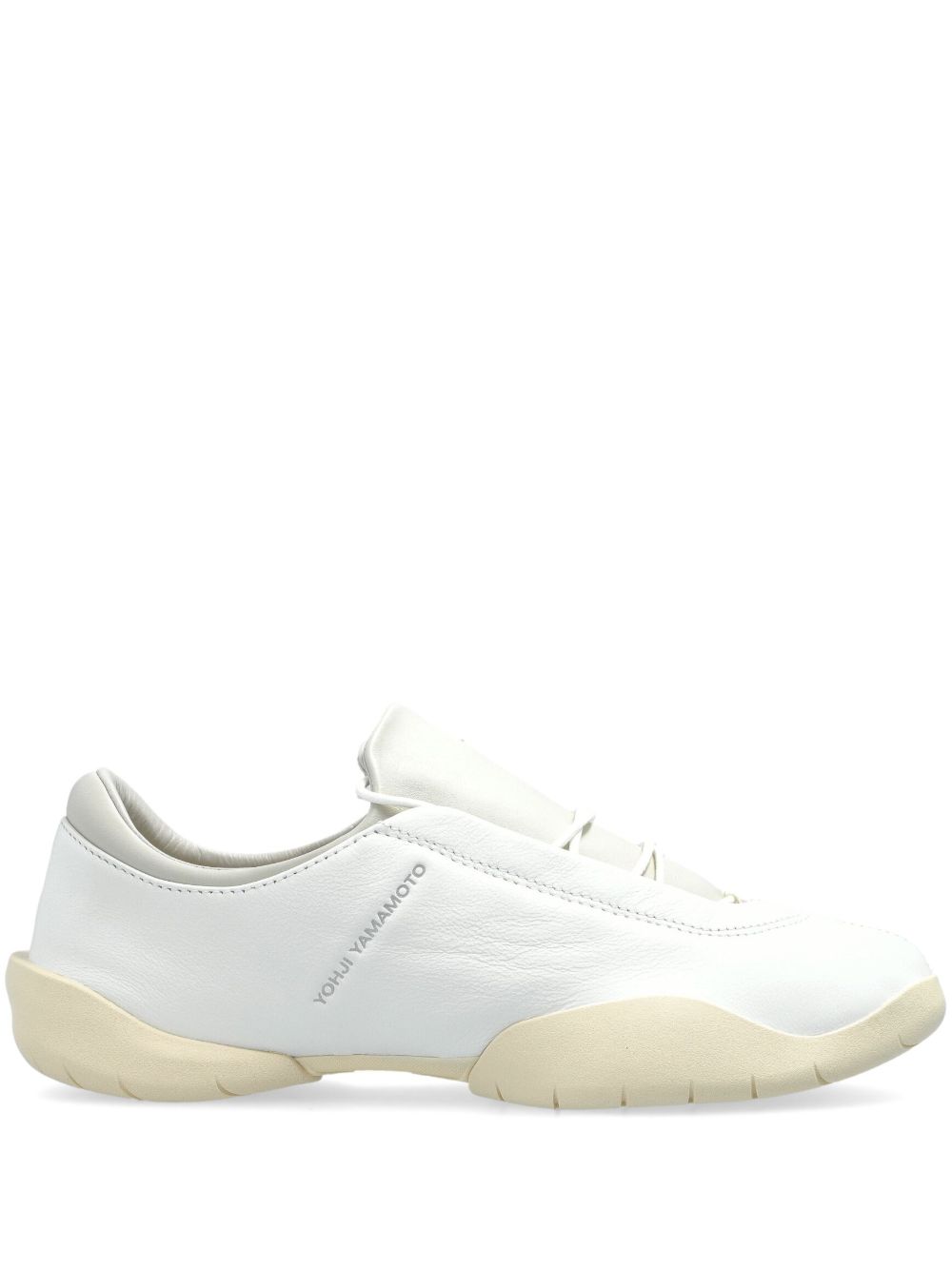 Y-3 Sneakers White — Minimal Leather Sneakers for Men