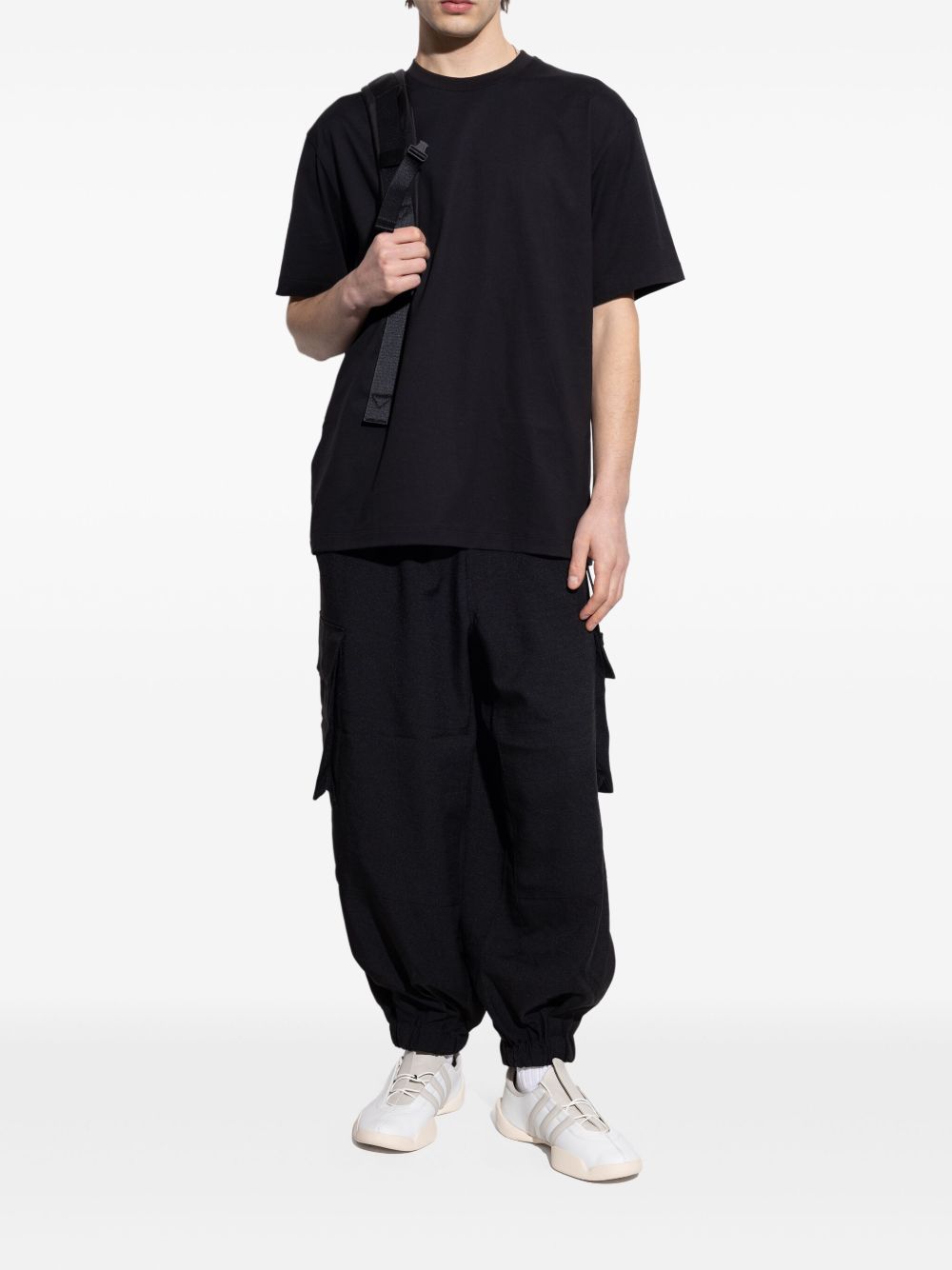 Y-3 Sneakers White — Minimal Leather Sneakers for Men