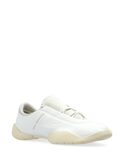 Y-3 Sneakers White — Minimal Leather Sneakers for Men