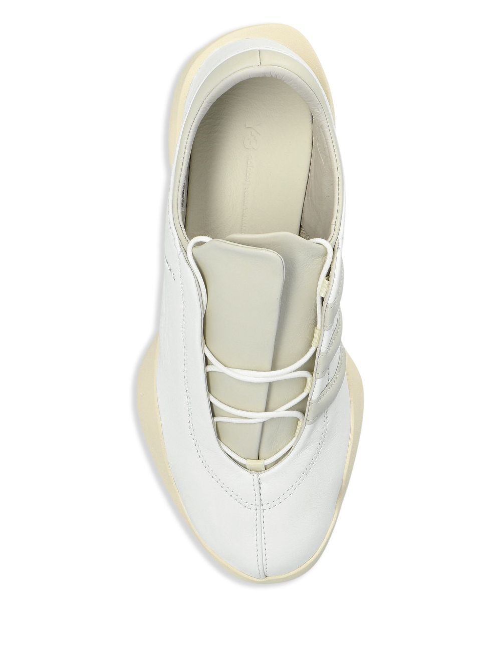 Y-3 Sneakers White — Minimal Leather Sneakers for Men