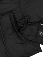 Y-3 Coats Black quilted down jacket