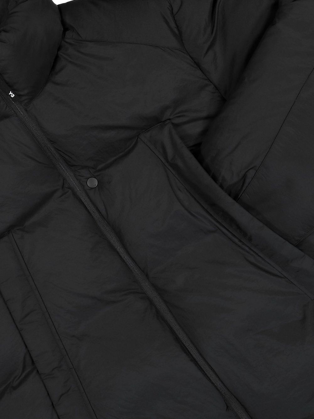 Y-3 Coats Black quilted down jacket
