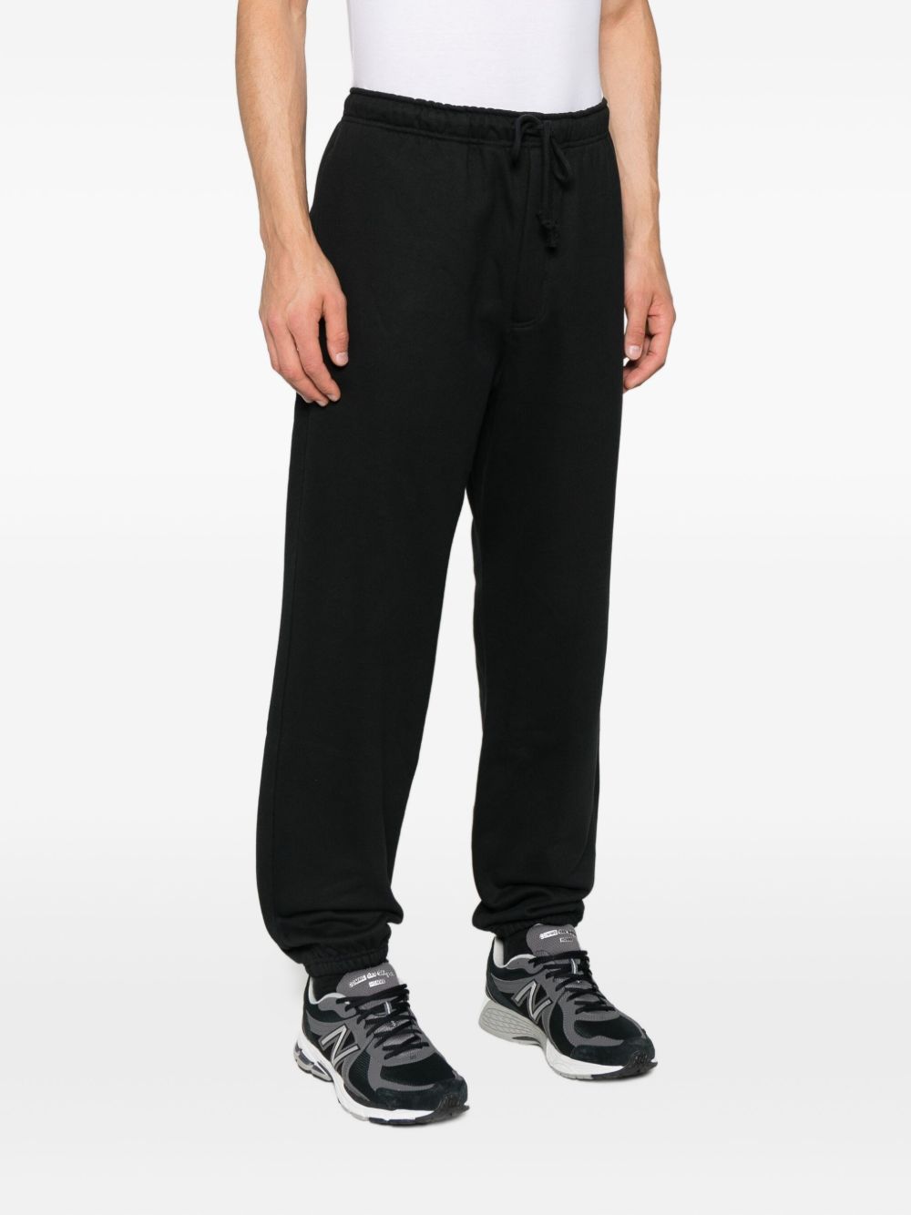 Pantalones Y-3 Jersey de algodón negro