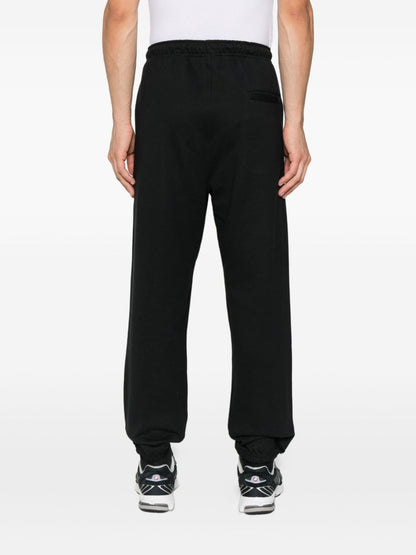 Pantalones Y-3 Jersey de algodón negro