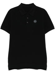 Canada Goose T-shirts and Polos Black cotton polo