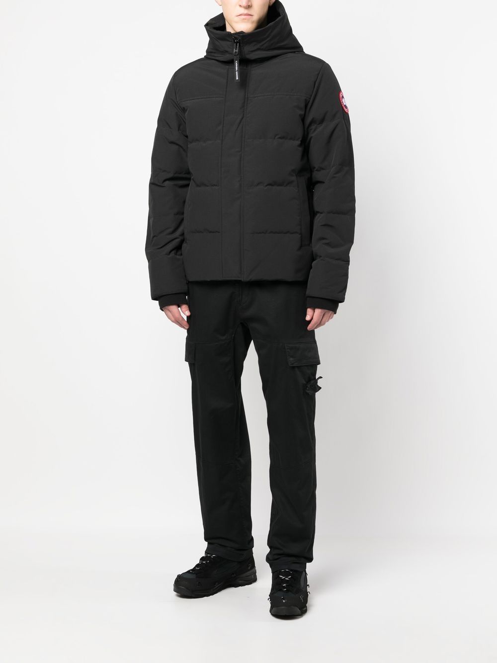 Abrigos negros de Canada Goose