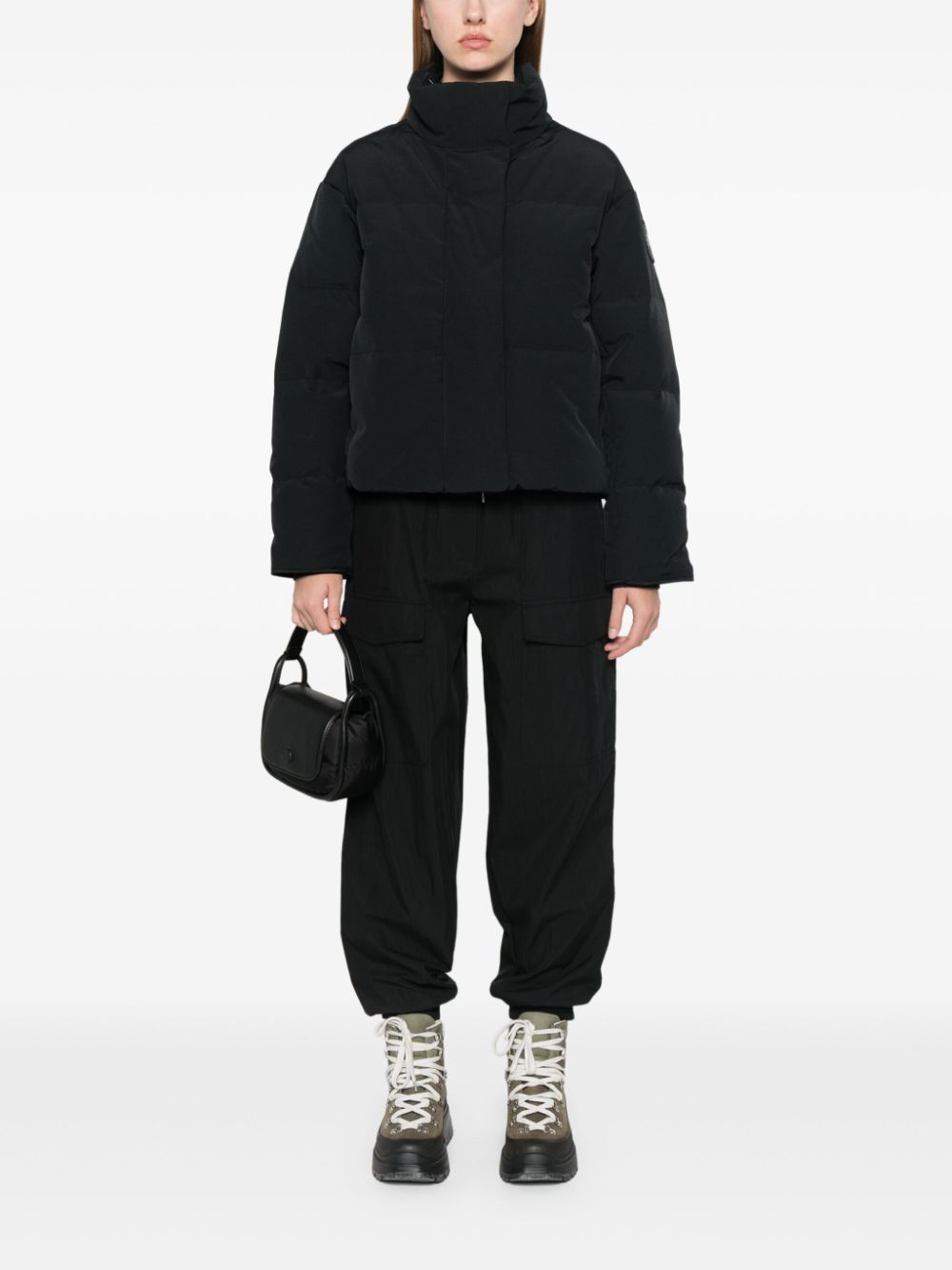 Canada Goose Coats Black cropped jacket