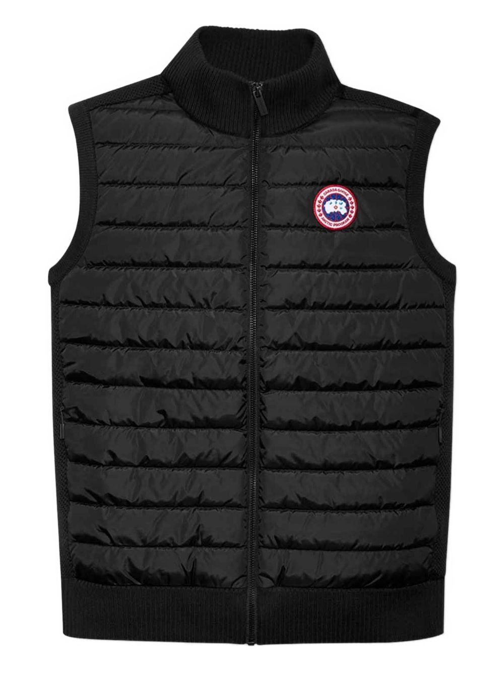 Canada Goose Jackets Black quilted down vest