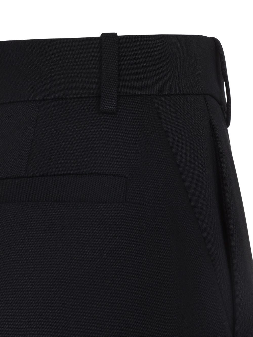 Givenchy Trousers Black wool cocoon fit