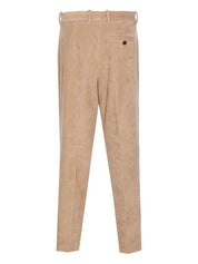 Circolo 1901 Trousers in Beige Corduroy