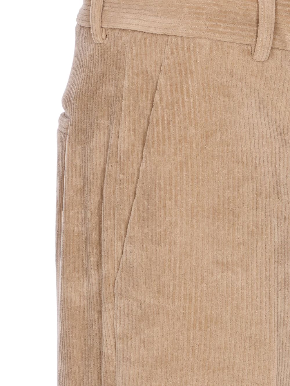 Circolo 1901 Trousers in Beige Corduroy