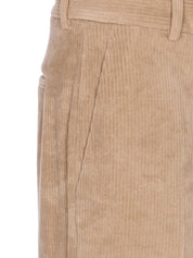 Circolo 1901 Trousers in Beige Corduroy
