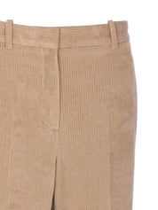 Circolo 1901 Trousers in Beige Corduroy