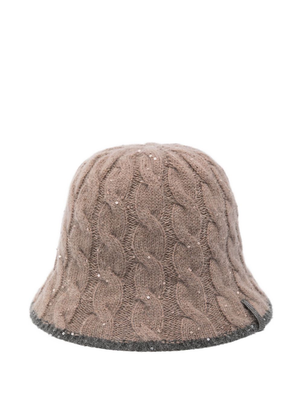 Brunello Cucinelli Hats Beige wool cloche