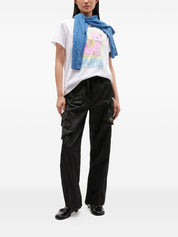 Ganni T-shirts and Polos White