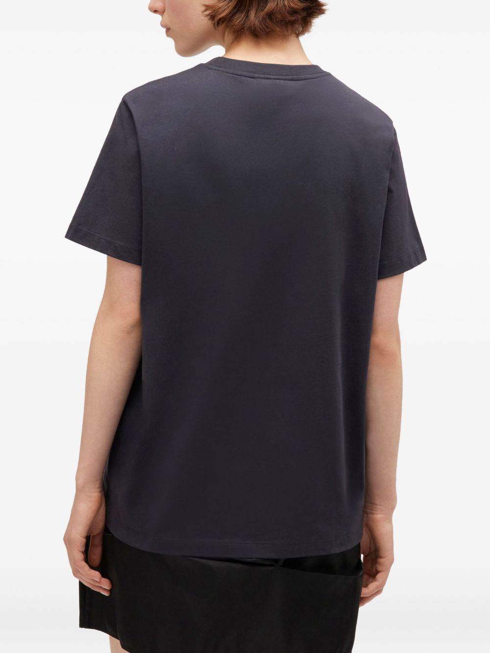 Ganni T-shirts and Polos Grey organic cotton