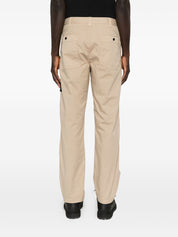 Stone Island Trousers Beige — Cotton Cargo Trousers