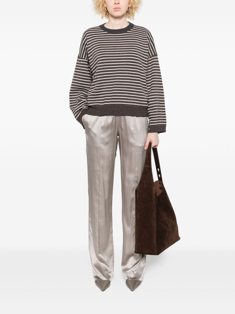 Brunello Cucinelli Sweaters Brown