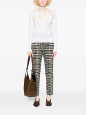 Ermanno Scervino White Wool Turtle‑Neck Sweater