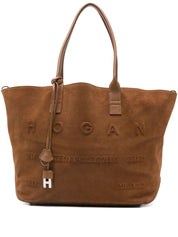 Hogan Pre Bags.. Leather Brown tote