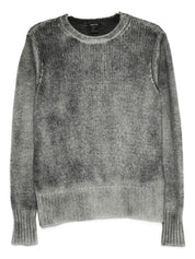 Avant Toi Sweaters Grey merino-cashmere crewneck