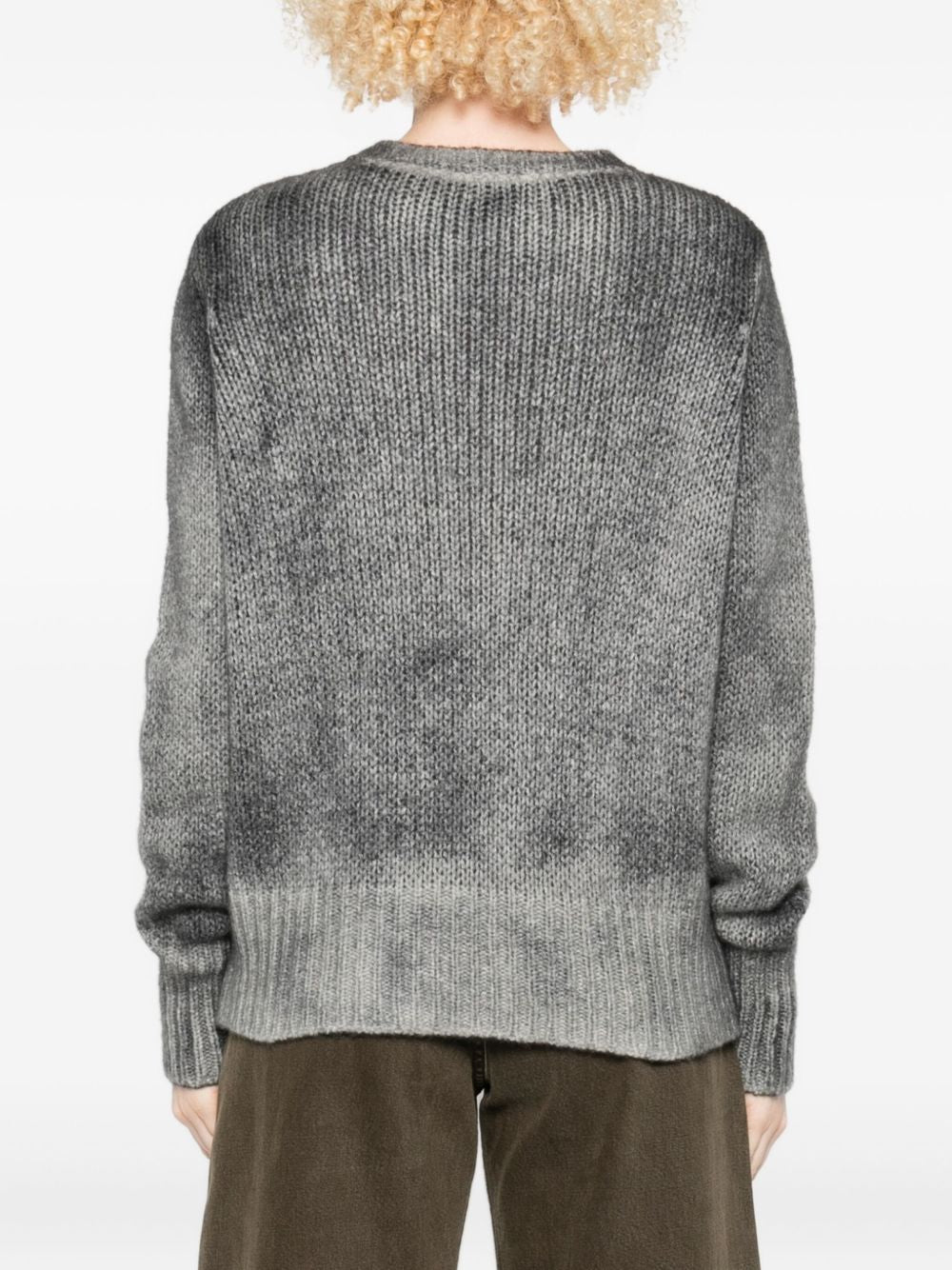 Avant Toi Sweaters Grey merino-cashmere crewneck
