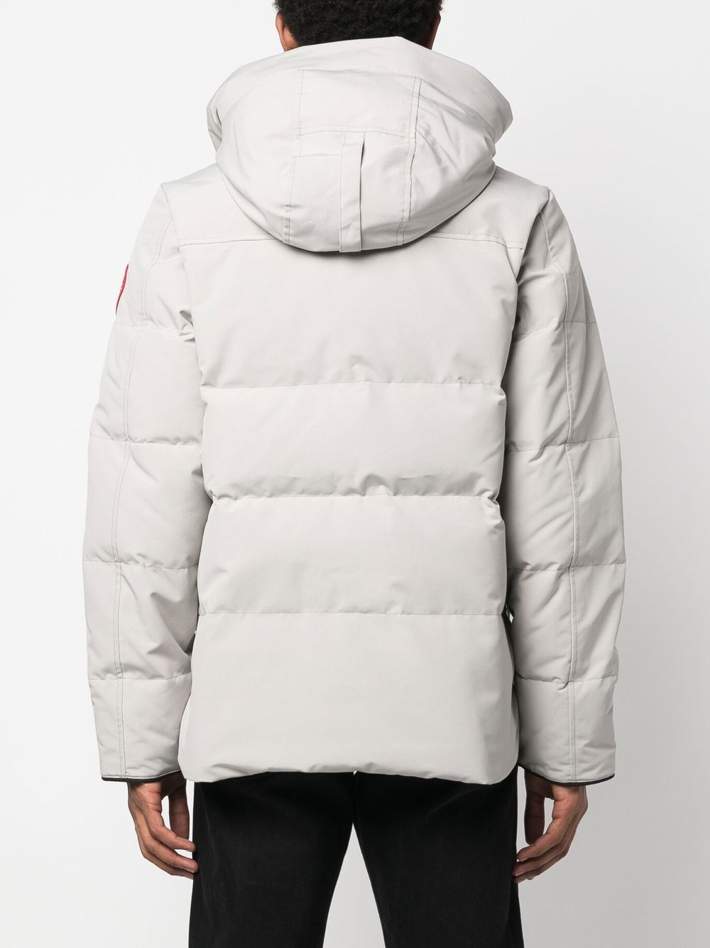 Parka corta Macmillan gris de Canada Goose Coats
