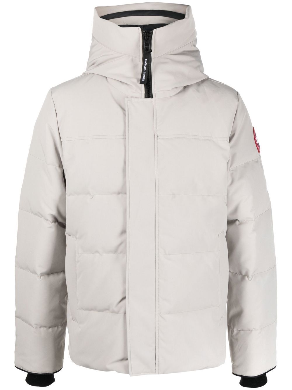 Parka corta Macmillan gris de Canada Goose Coats